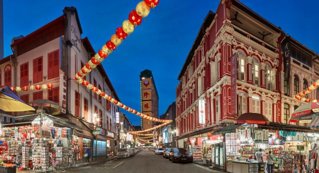 Hawker Center in Singapur
