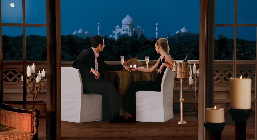 Enchanting Travels India Tours Agra Hotels The Oberoi Amarvilas Agra 019-The Oberoi Amarvilas, Agra - Exterior (16)