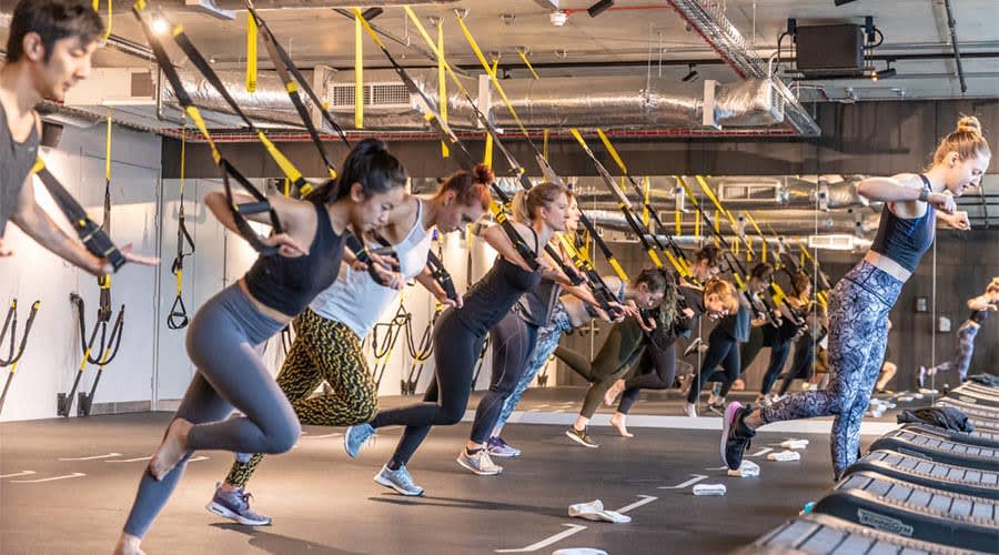 TRX class at The Fore in north London