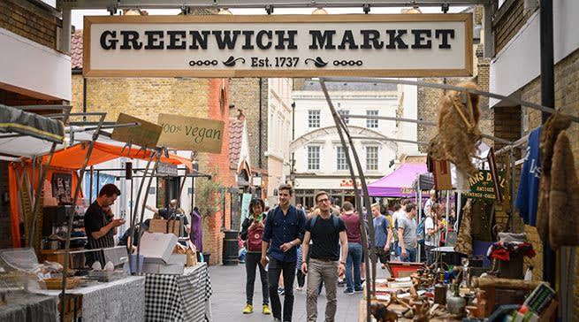 Greenwich Market - Living in Greenwich