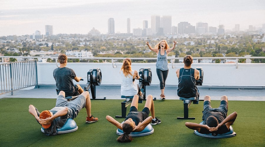 London Rooftop Gym