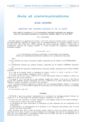 Avenant 2 wm8l2c - Eugenol