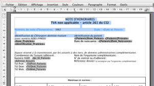 Capture d  cran note d honoraires xb46i3 - Eugenol