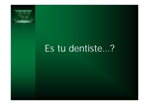 Es tu dentiste - Eugenol