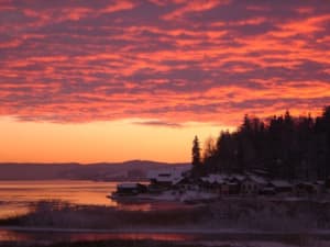 Coucher soleil hiver 2 tyzhdd - Eugenol