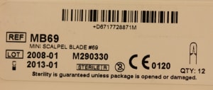 Reference microblade bsfw7g - Eugenol
