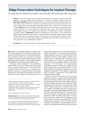 Ridge preservation jpzzwy - Eugenol