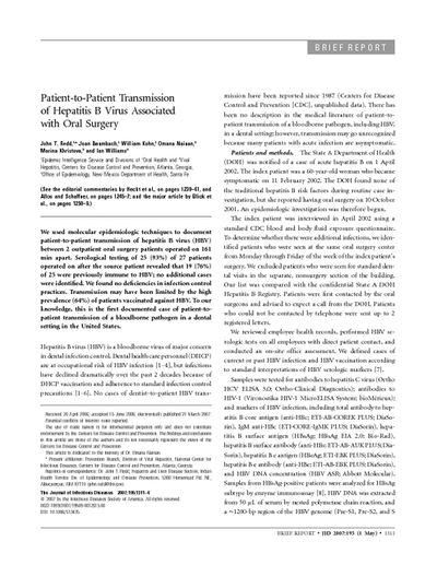 Hepb brief report bgqwzi - Eugenol