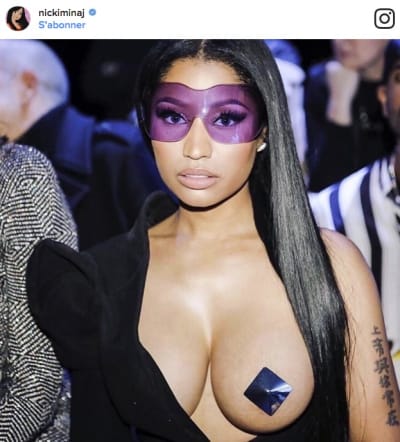 Nicki minaj tenue paris defile haider ackermann d2ifh7 - Eugenol