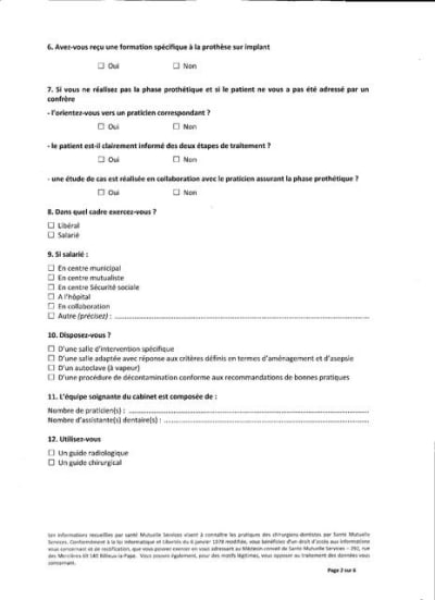 Questionnaire ligne claire p2 dsw7bl - Eugenol