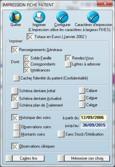 Fichepatient zwkjer - Eugenol