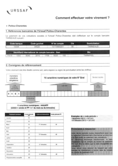 Urssaf virement01 hzm0fj - Eugenol