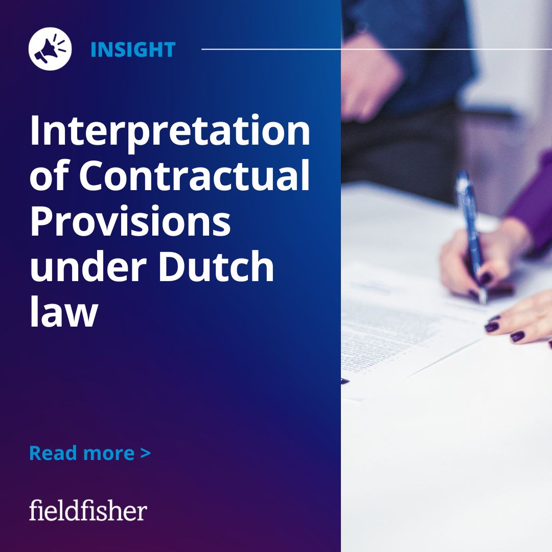 Interpretation of Contractual Provisions under Dutch law - Vimarsana News