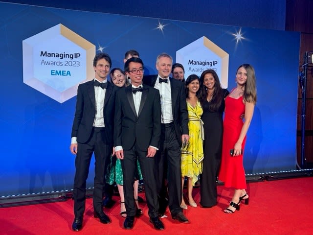 Fieldfisher's IP team wins at the Managing IP EMEA 2023 awards