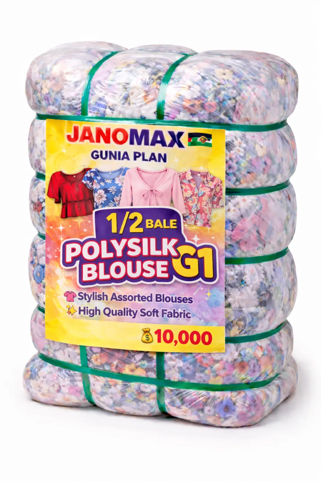 1/2 bale Polysilk Blouse G1