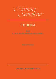 Te Deum (study score) PDF