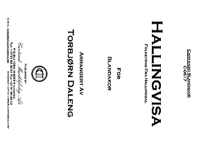 Hallingvise | Notebutikken