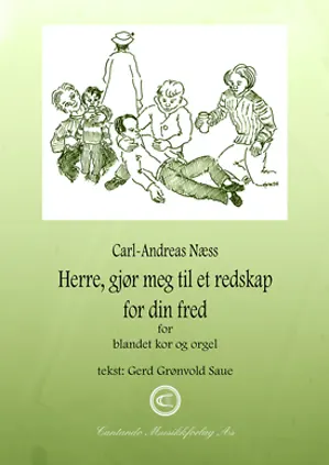 Herre, gjør meg til et redskap for din fred - SAB | Notebutikken