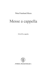 Messe A Cappella - SATB