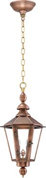 Vicksburg Hanging Chain Copper Lantern by Primo