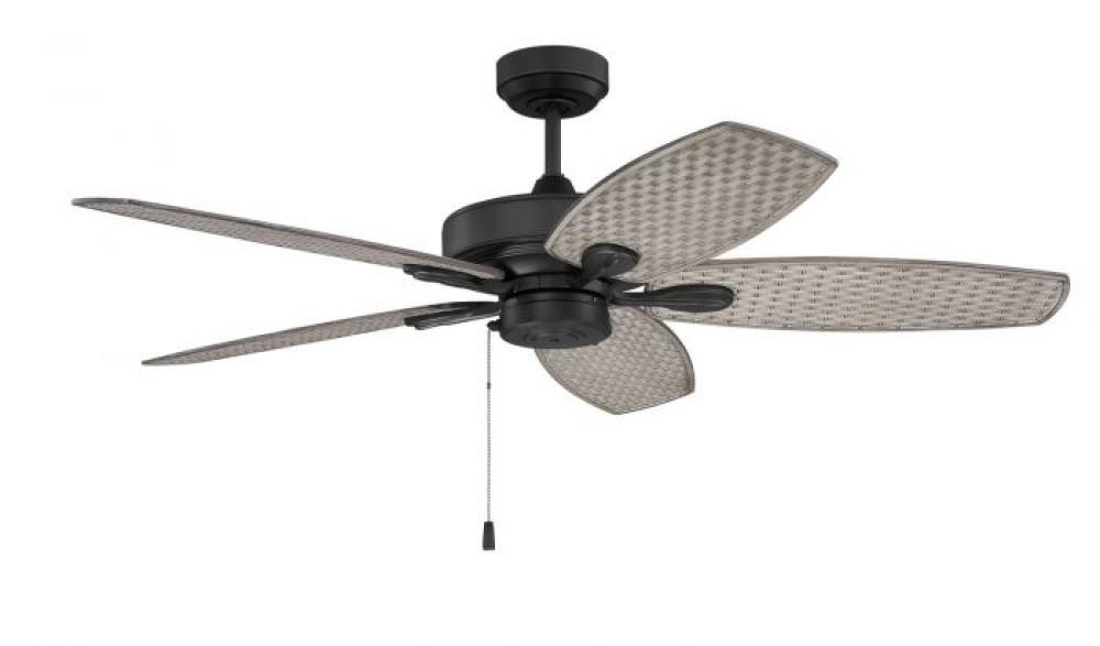 Craftmade Retreat Outdoor Ceiling Fan French Market Lanterns
