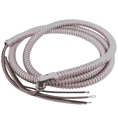 4-Wire Hi-Temp Whip - Multiple Lengths