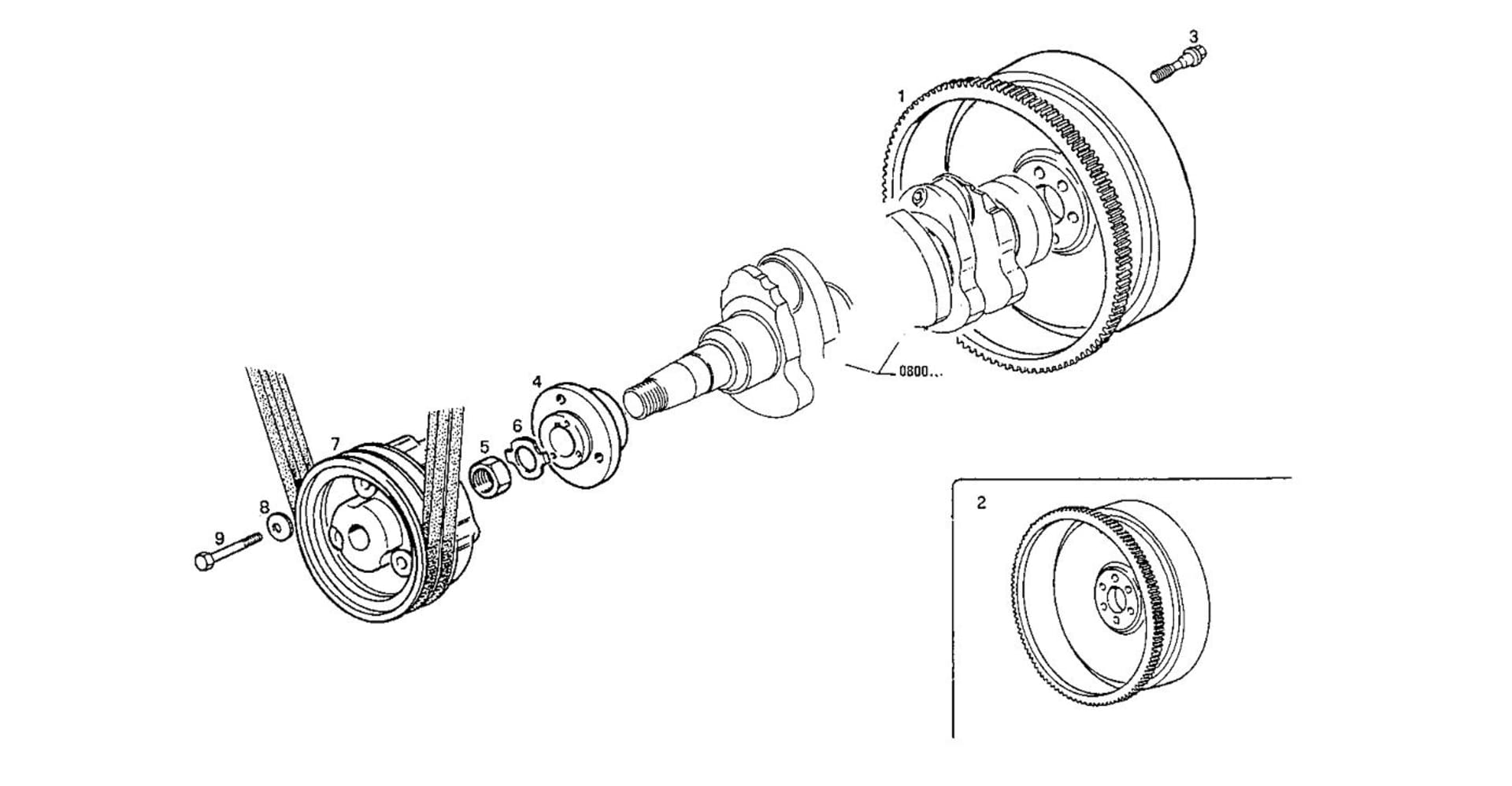 ENGINE FLYWHEEL - DAMPER
