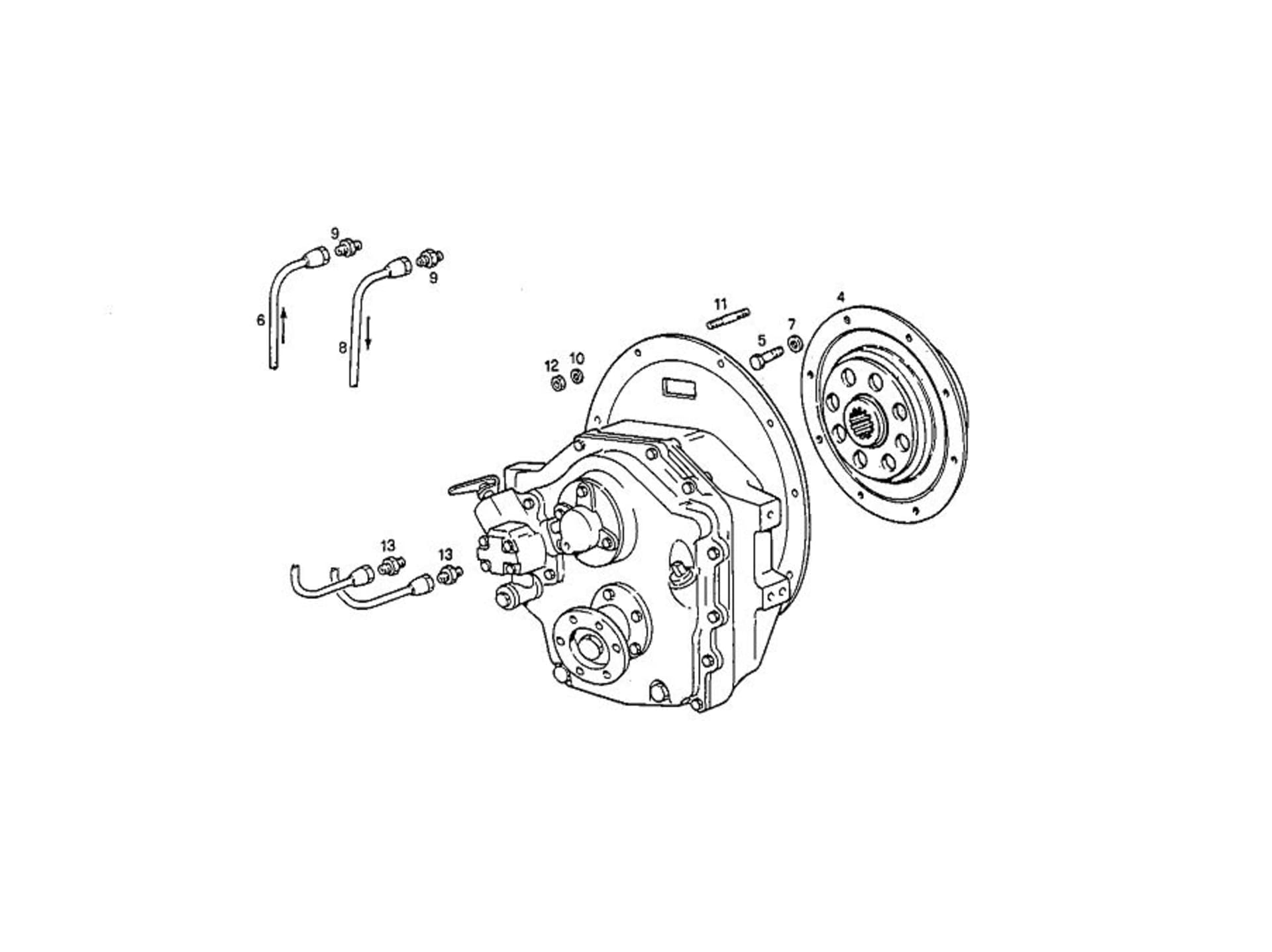 MARINE GEAR BORG WARNER 71 CR