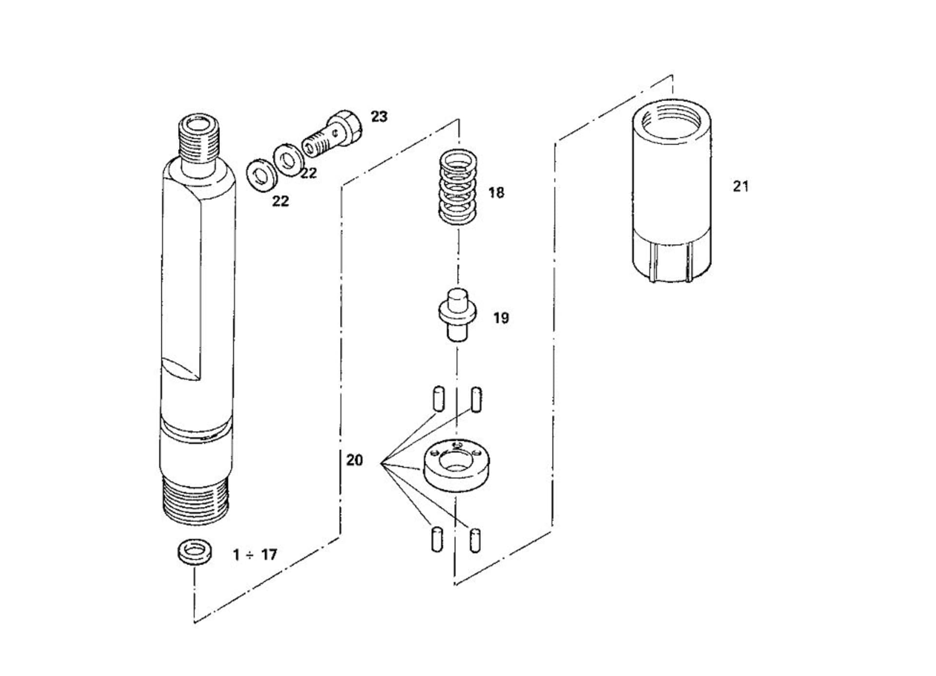 NOZZLE HOLDER (COMPONENTS)