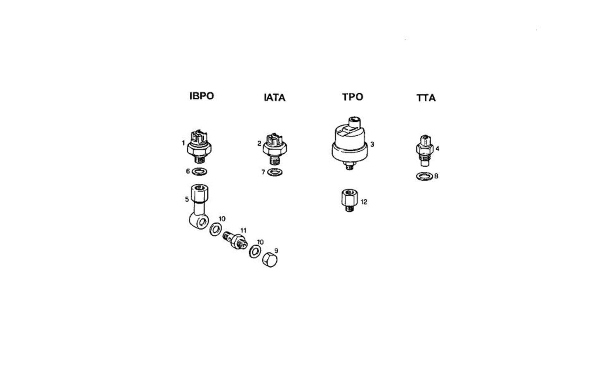 SENDER UNITS FOR INSTRUMENTS