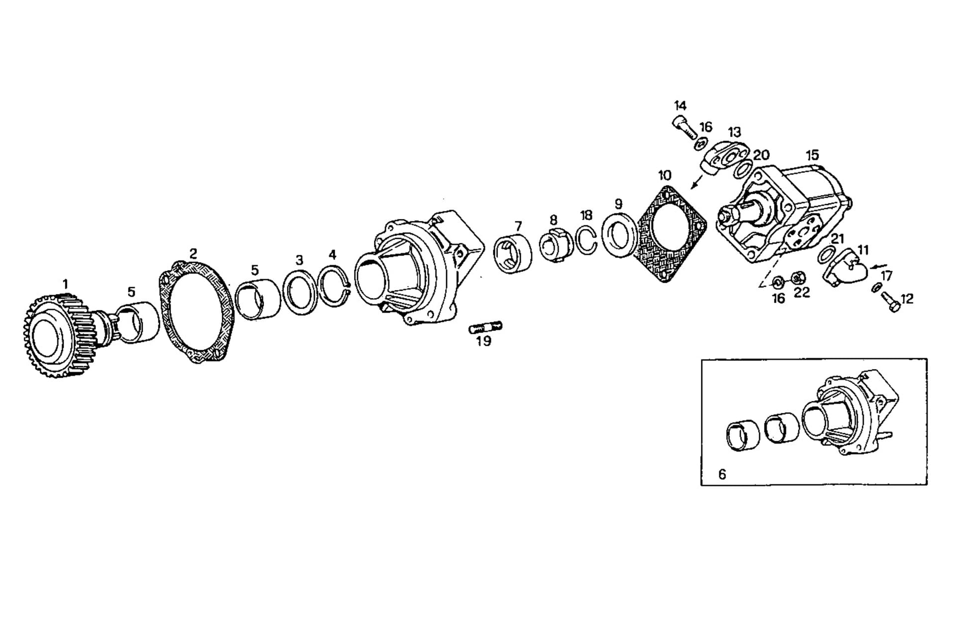 FRONT HYDRAULIC PUMP