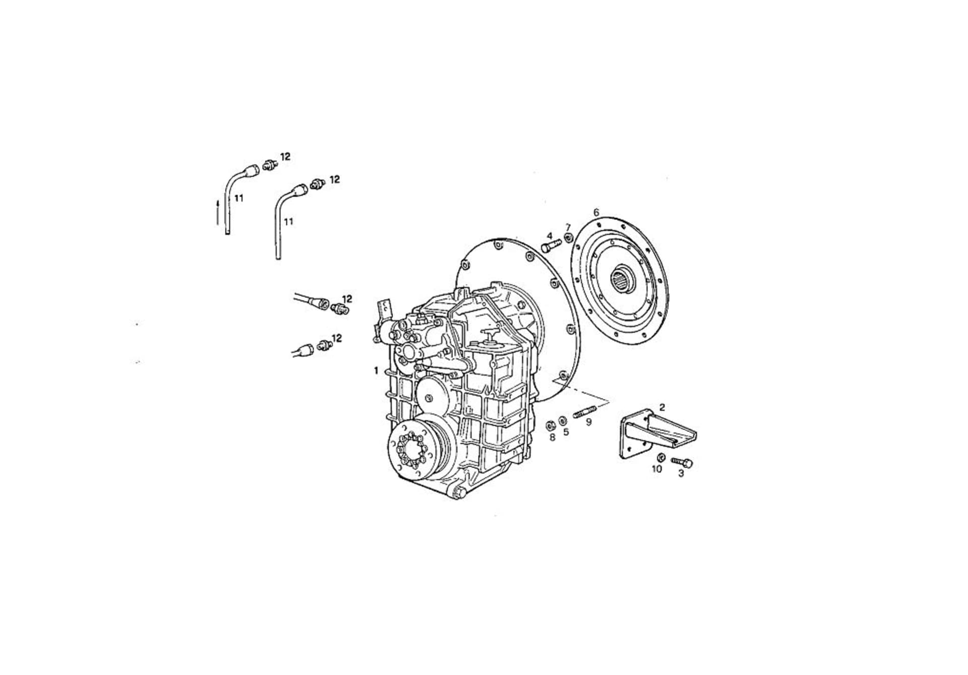 MARINE GEAR ZF-MPM IRM 280-1A