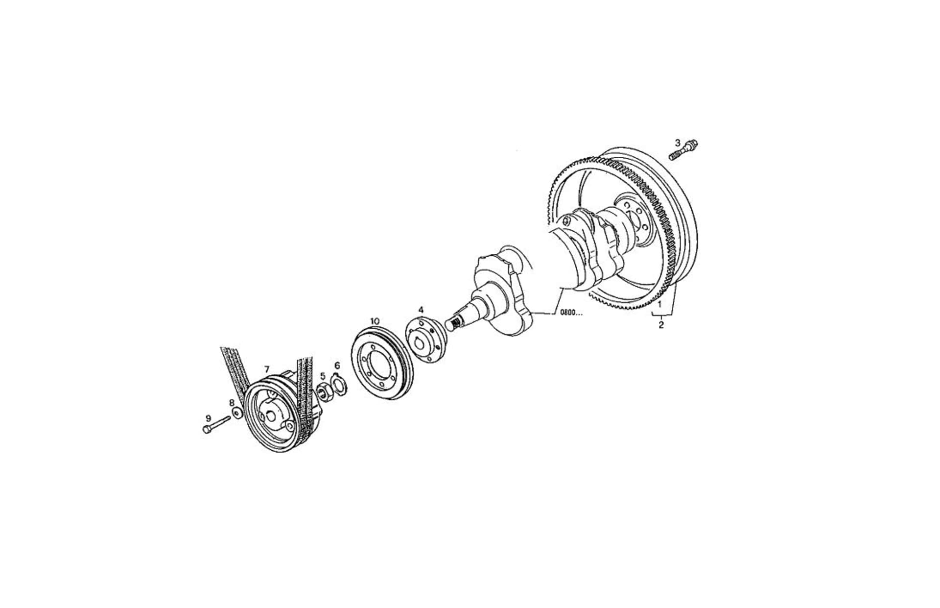 ENGINE FLYWHEEL - DAMPER