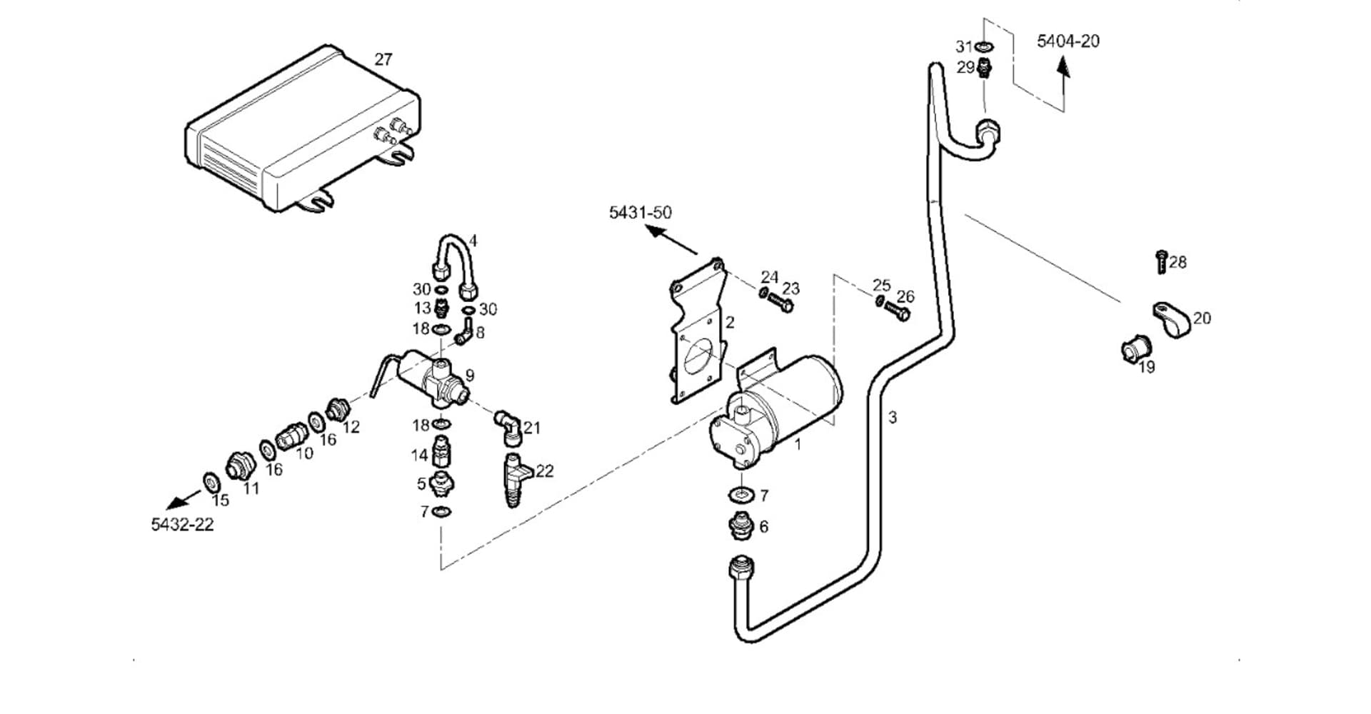 OIL PUMP EMPTYING ASSY