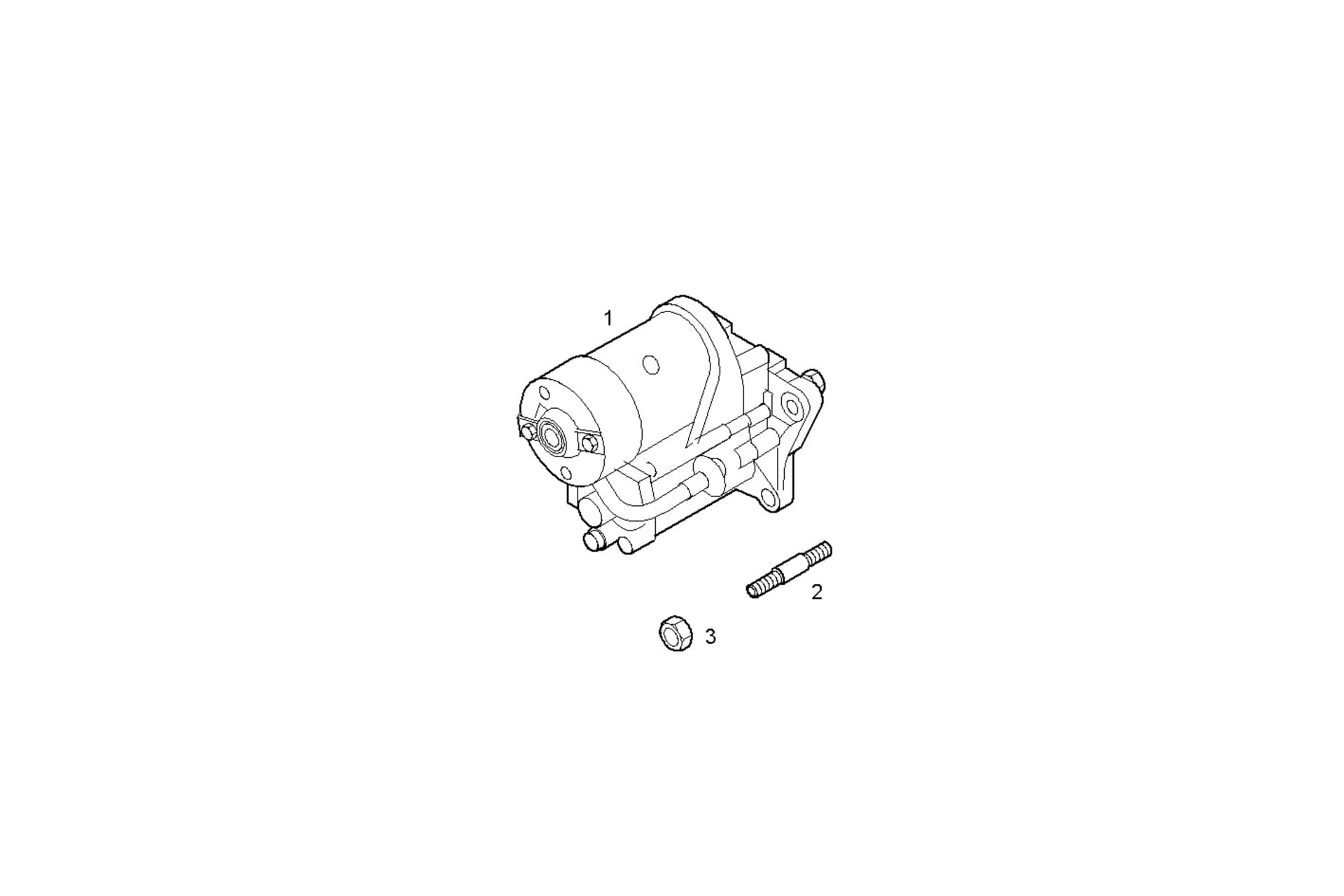 STARTER MOTOR - 24V