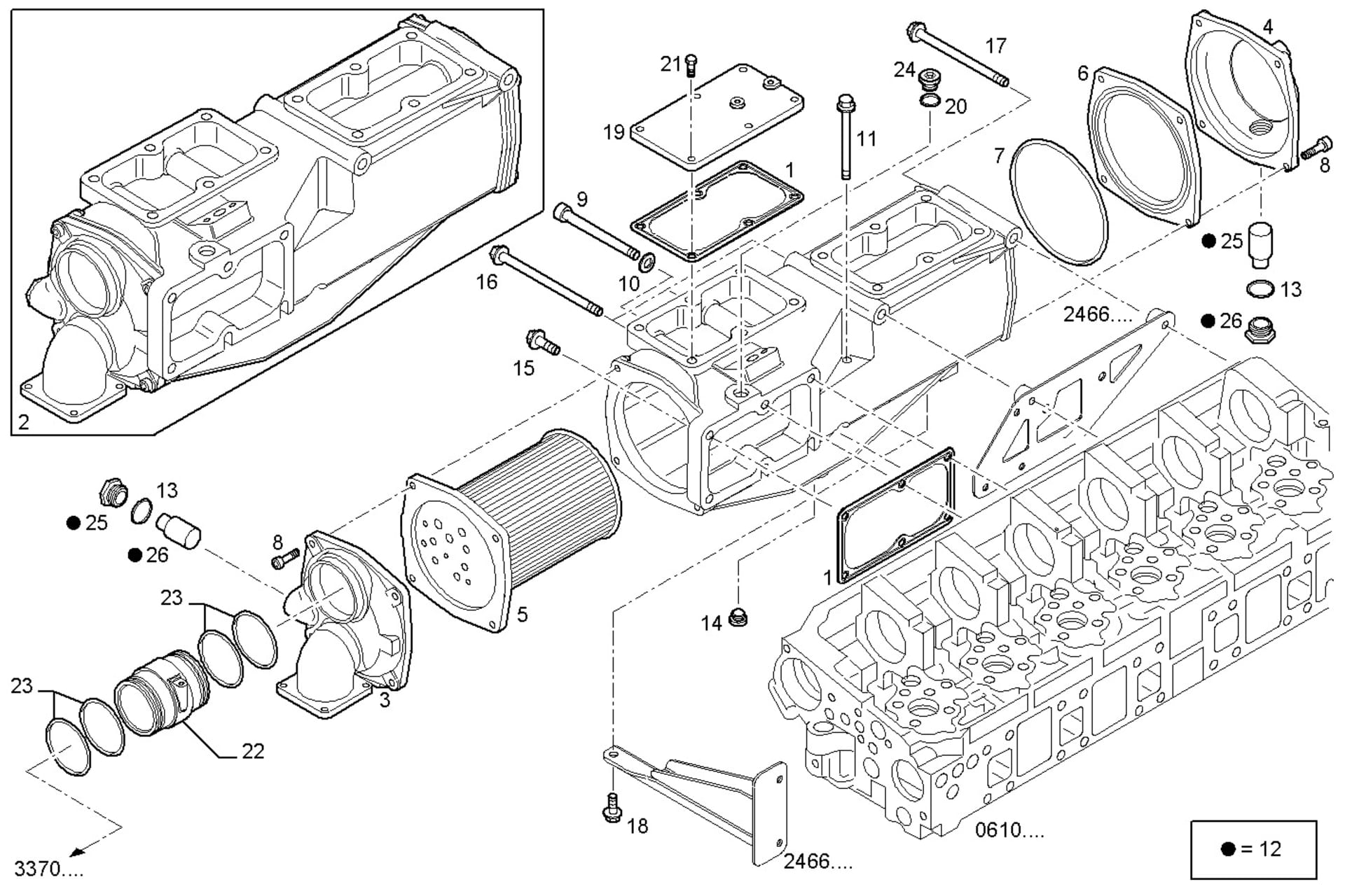 AIR - WATER HEAT EXCHANGER