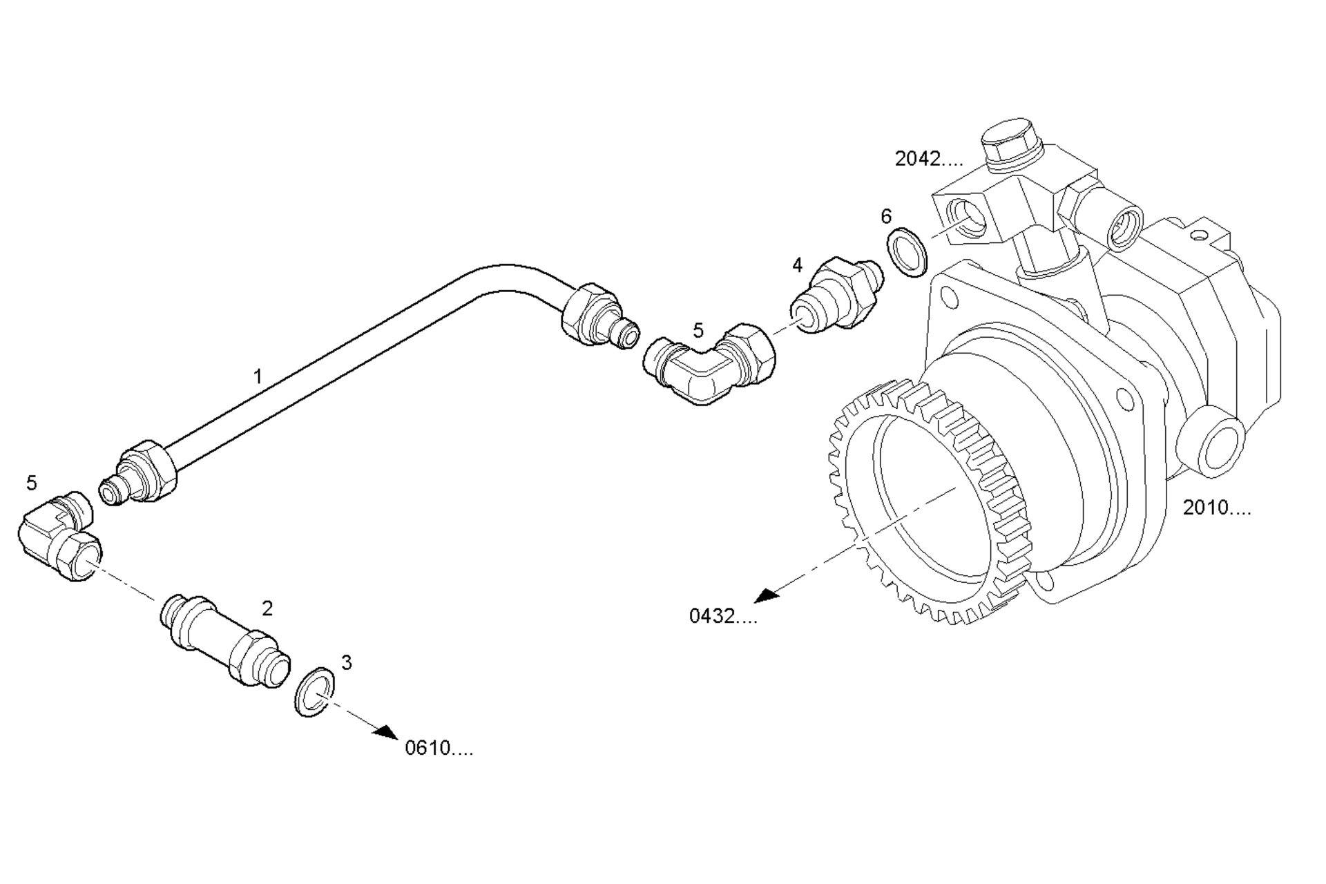 FUEL LINES - RETURN TO FUEL  PUMP