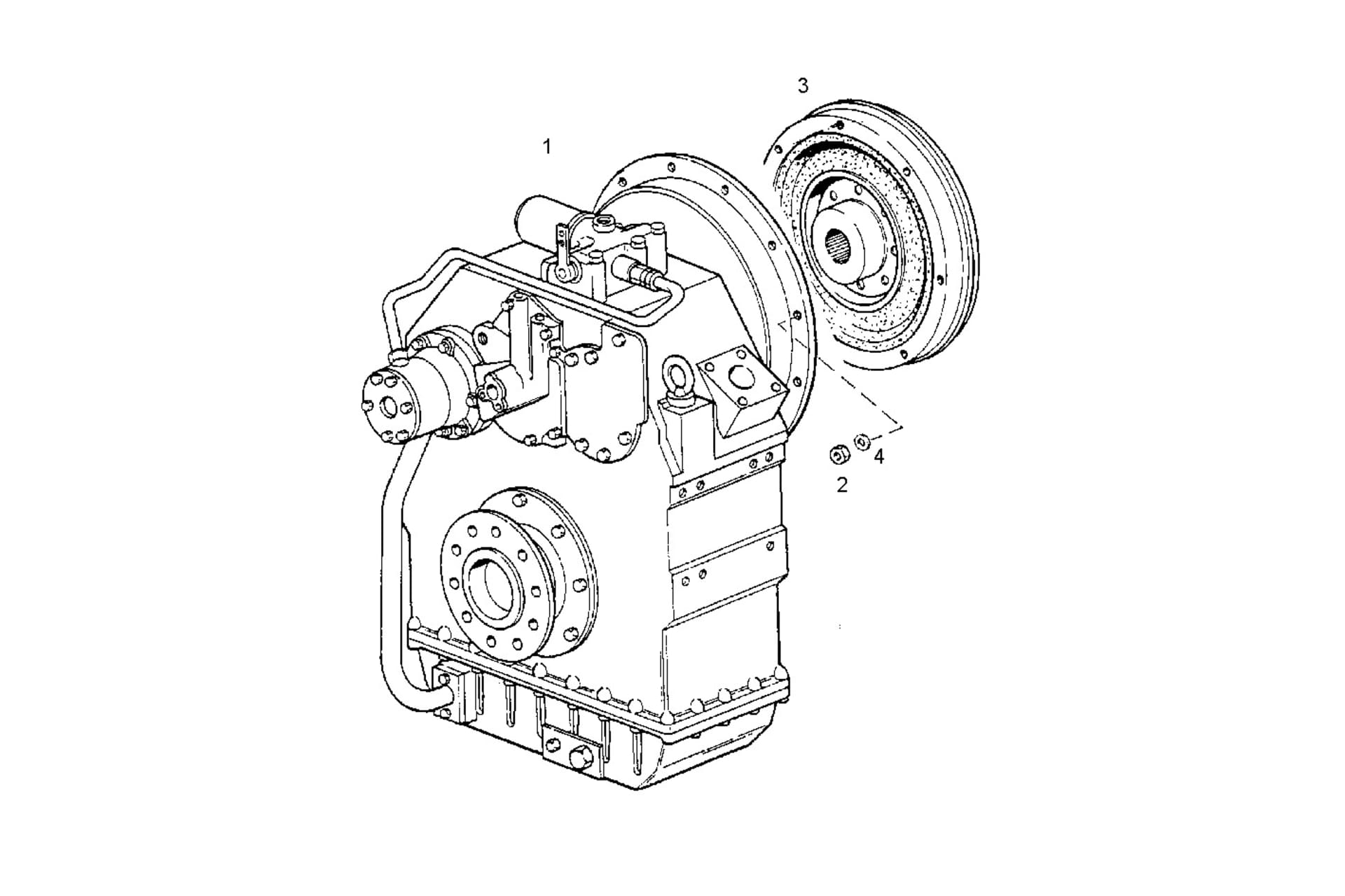 MARINE GEAR ZF-MPM IRM 304A