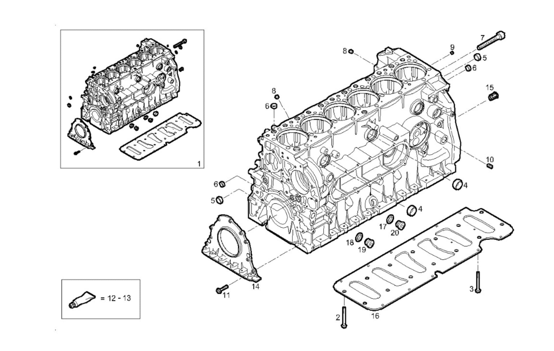 ENGINE BLOCK ASSY