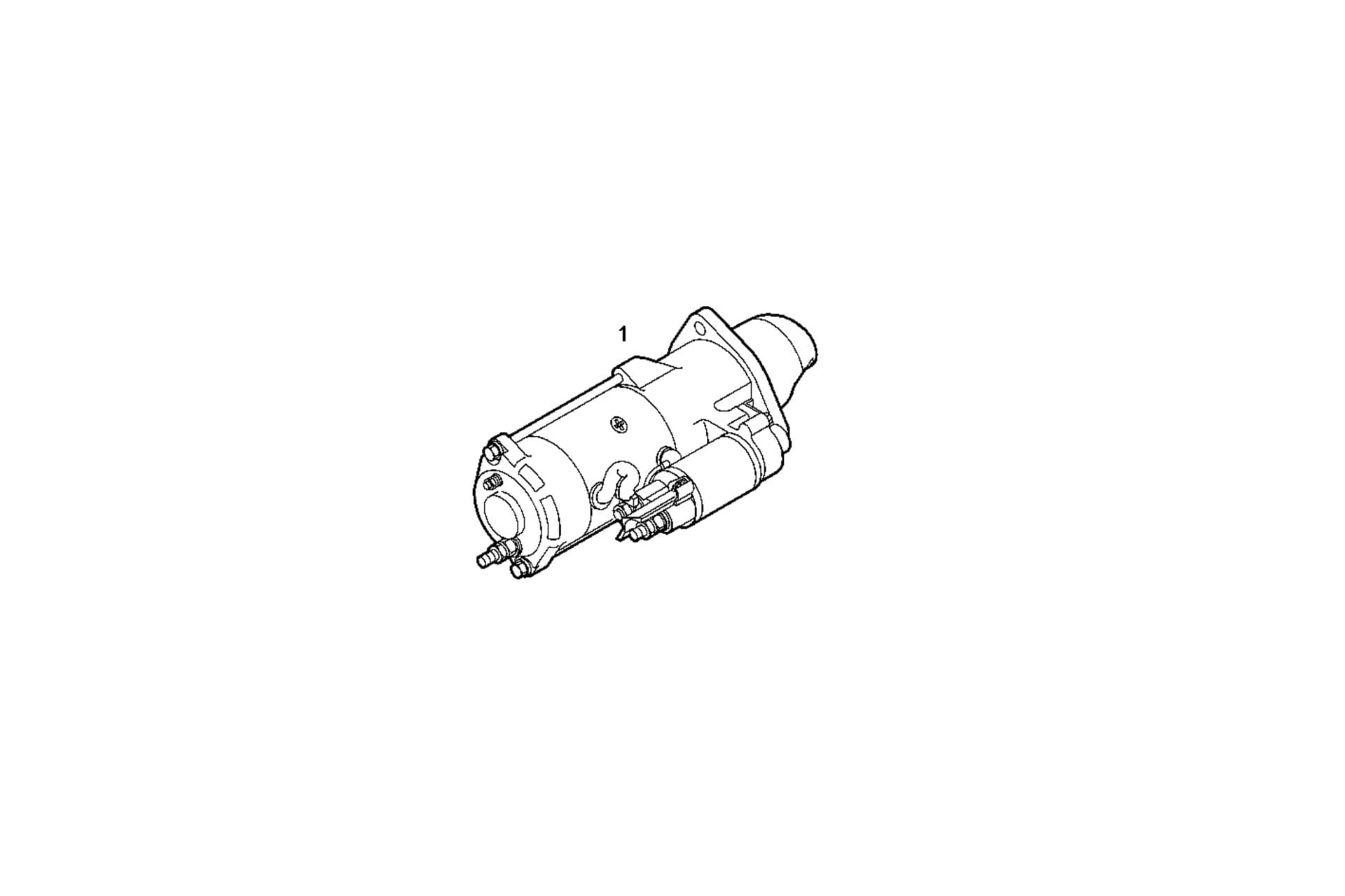STARTER MOTOR - 24V