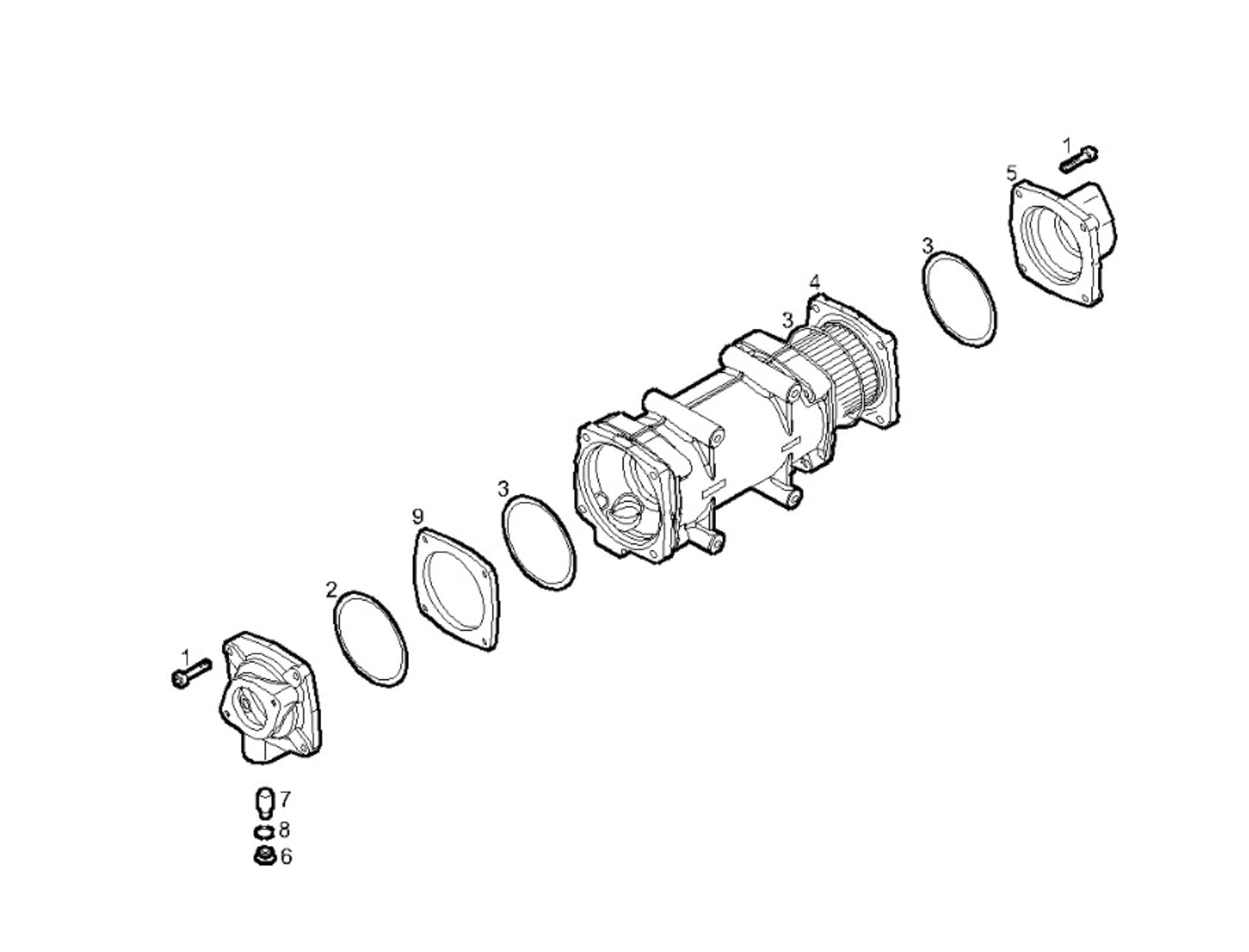 REVERSER WATER HEAT EXCHANGER