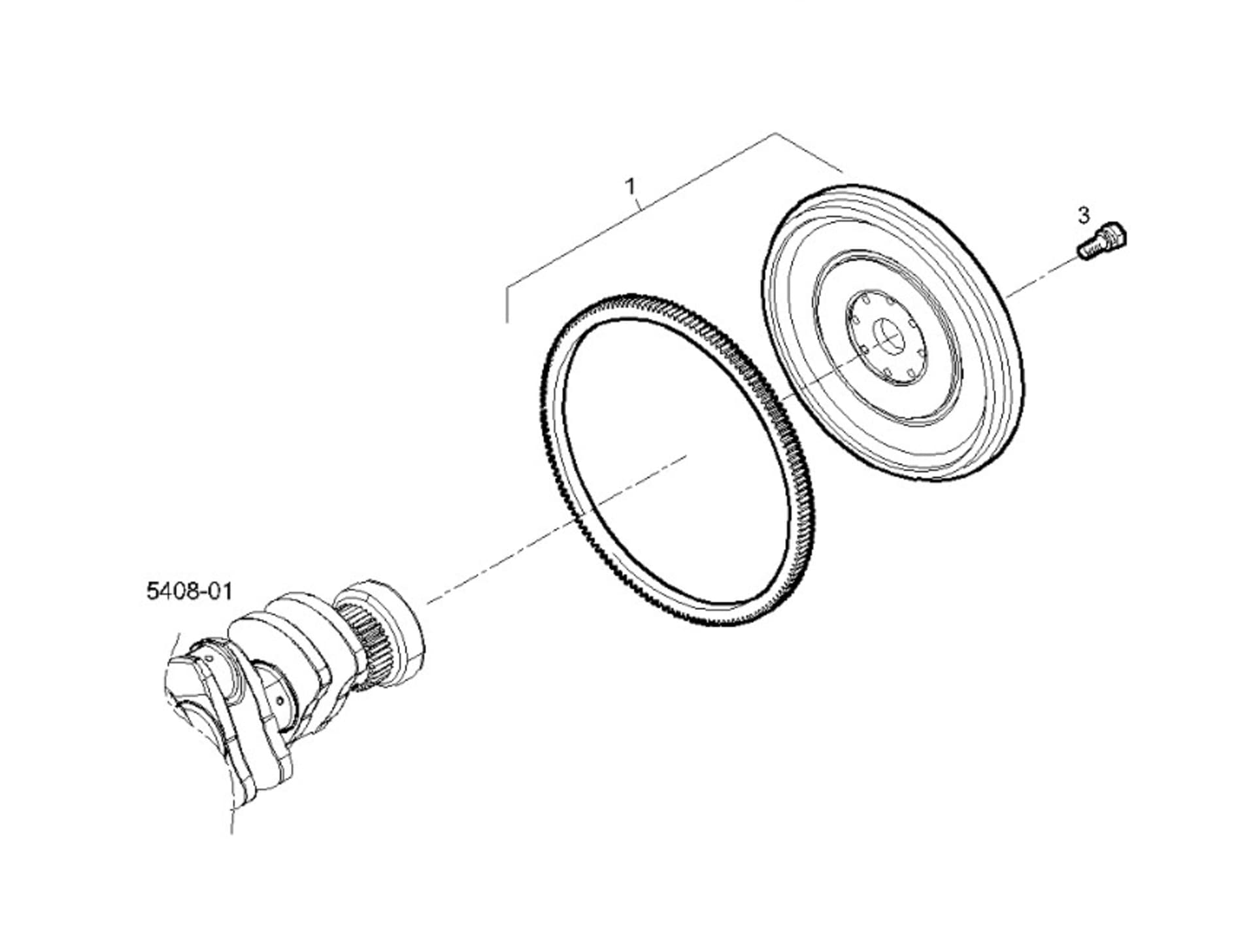 ENGINE FLYWHEEL