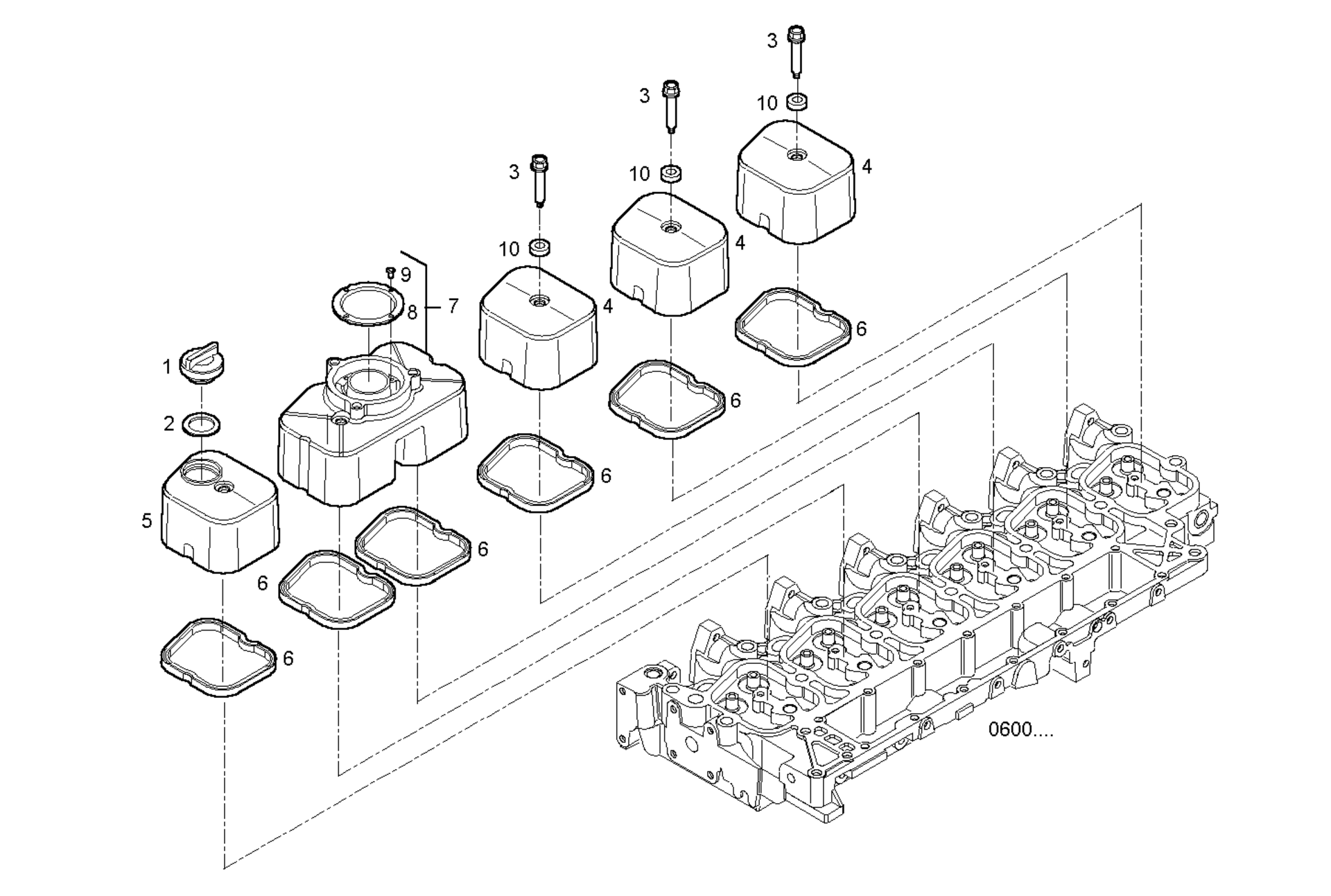 CYLINDER HEAD COVERS