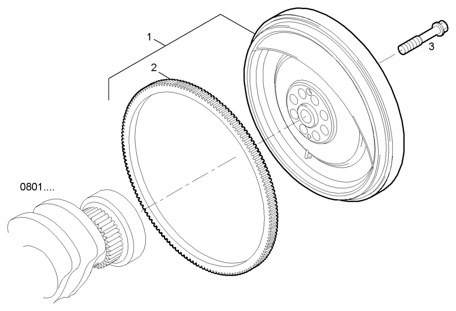 ENGINE FLYWHEEL