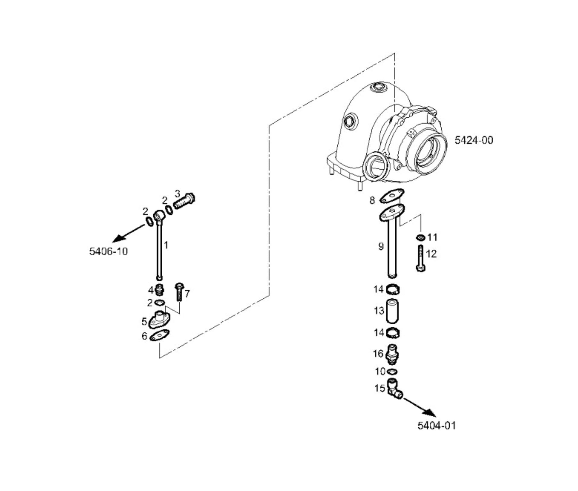 TURBOCHARGER OIL LINES