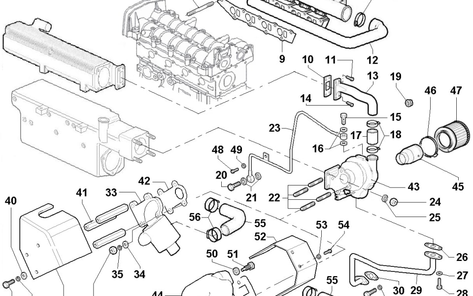 Lombardini LDW 194 JMT reservedeler Frydenbø Industri
