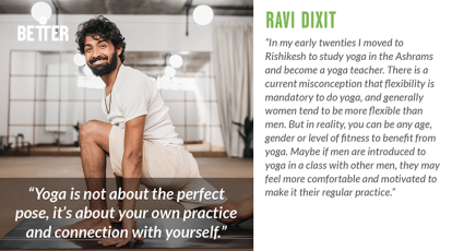 Ravi Dixit yoga teacher