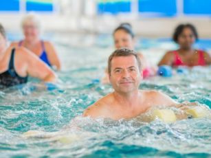 Aqua aerobics at Ballysillan