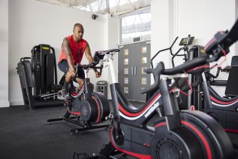 Watt Bikes in the Functional Gym at Lee Valley Athletics Centre