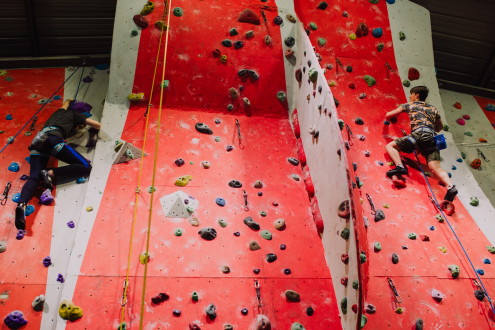Climbing wall